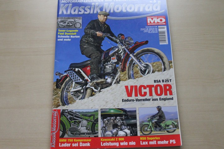 Deckblatt MO Klassik Motorrad (03/2009)